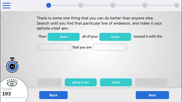The Law of Success: The Blink Training Course