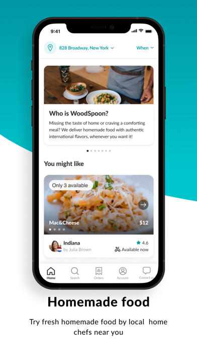 WoodSpoon: Local Food Delivery Screenshot