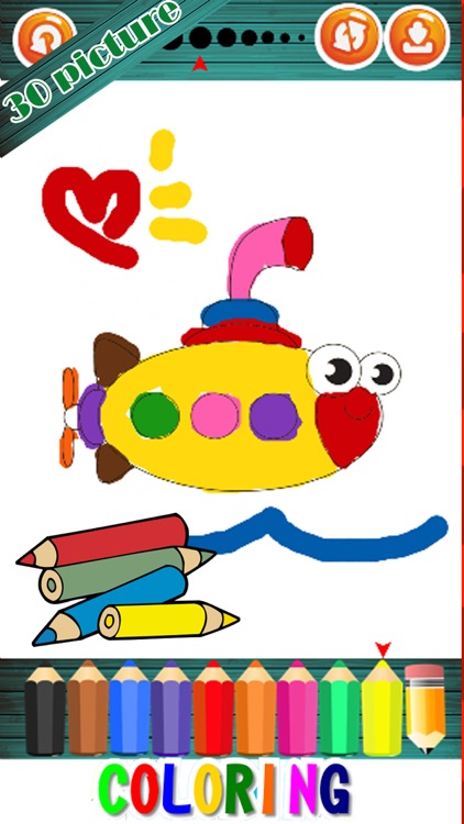 Learning Vehicles Coloring Markers Easy For Kids screenshot-4