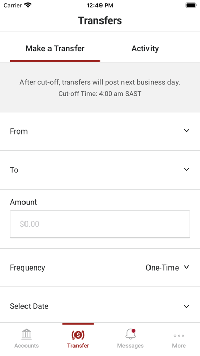 Central Bank Illinois Mobile Screenshot