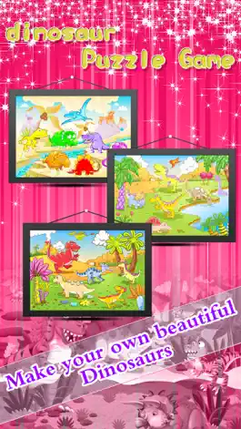 Game screenshot Dinosaur Jigsaw Puzzles for Kids, Toddlers & Boys apk