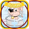 Icon Cats And Dogs Cartoon Jigsaw Puzzle Games