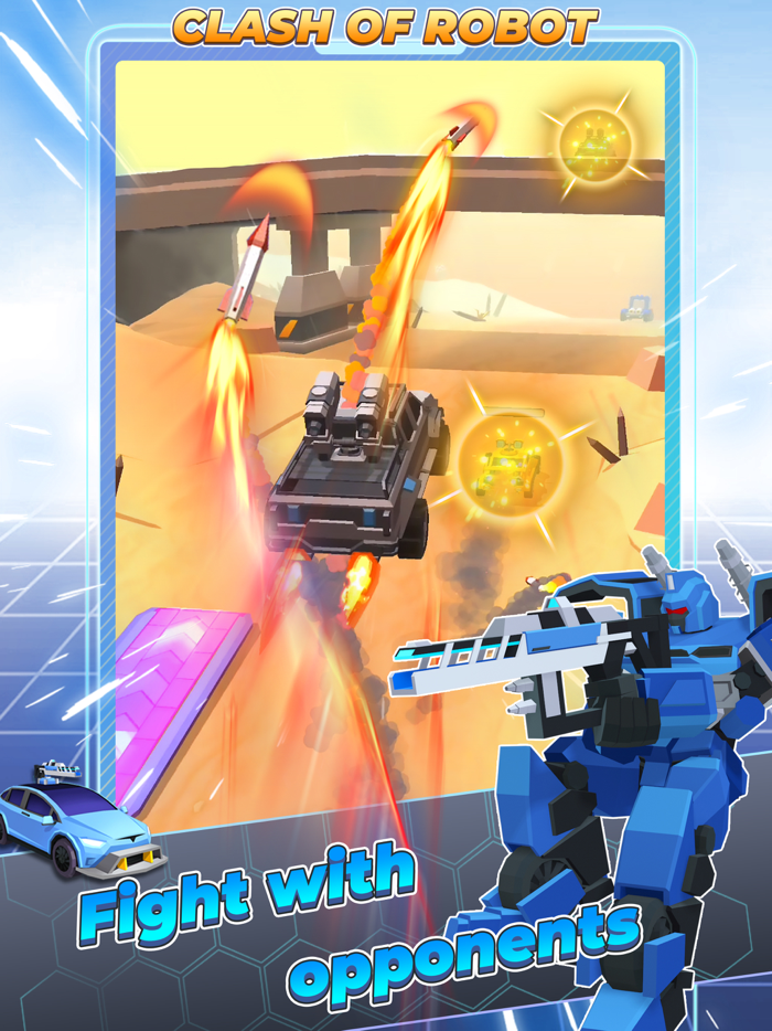 Clash of Robot Wild Racing