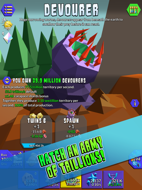 Screenshot #6 pour Swarm Simulator: Evolution