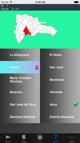 Game screenshot Dominican Republic Province Maps and Capitals apk