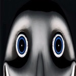 The man horror from window