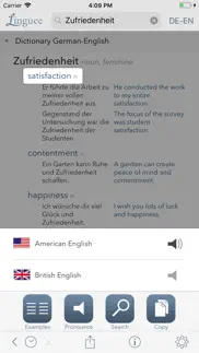 dictionary linguee iphone screenshot 3