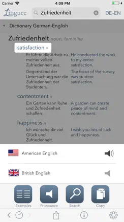 Dictionary Linguee iPhone image 3