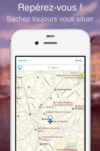 Milan on foot : Offline Map screenshot 2