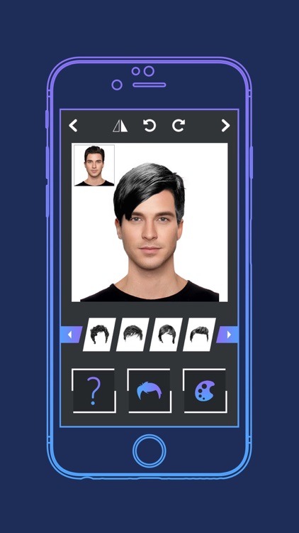 Mens Hairstyle Changer screenshot-3
