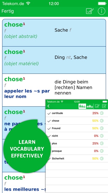 Dictionary German - French screenshot-4