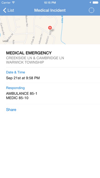 Lancaster County Incidents