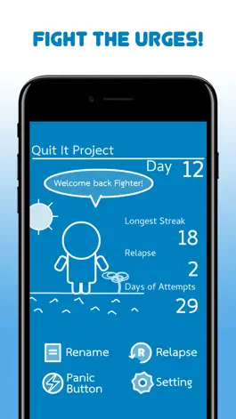 Game screenshot Quit Addiction Buddy: Recovery to Super Power mod apk