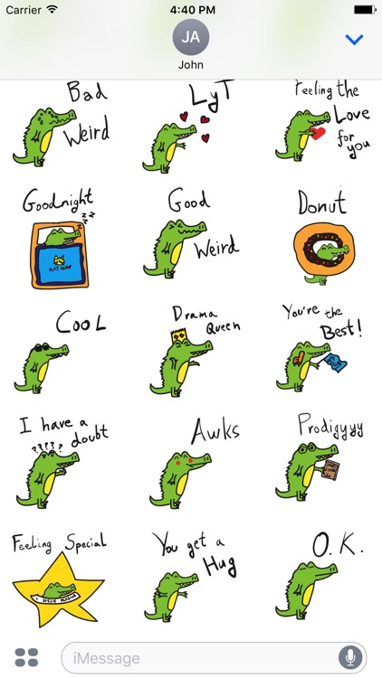 Golu the crocodile