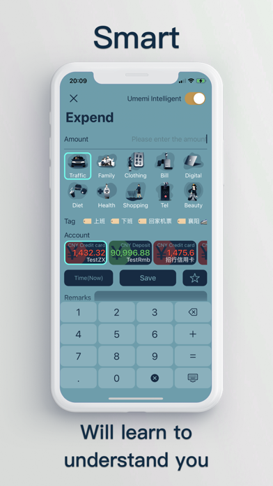 Umemi: Smart Personal Finance Screenshot