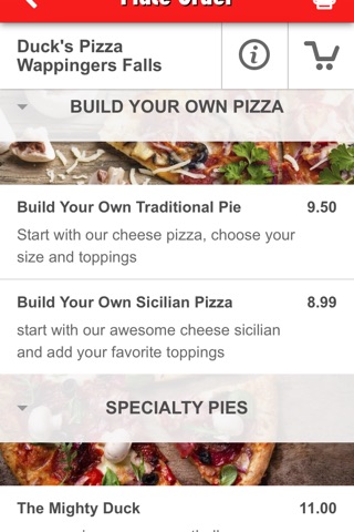 Duck's Pizza Restaurant screenshot 3