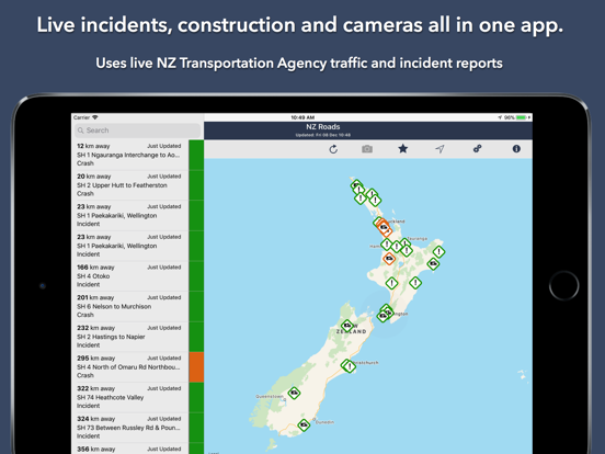 Screenshot #4 pour NZ Roads Traffic & Cameras