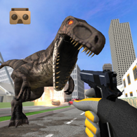 VR Dinosaur Hunter City Dino Survival Game 3D
