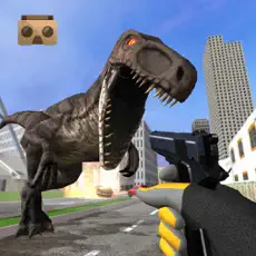 Application Chasseur de dinosaures VR : Ville Dino survie jeu 12+