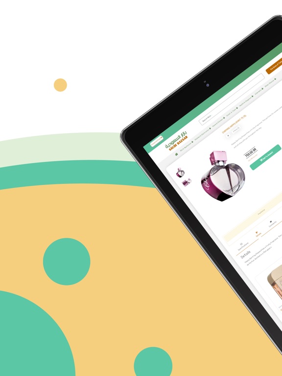 Saudi Bazaar - Online Shopping iPad screenshot 3 - Shopping app