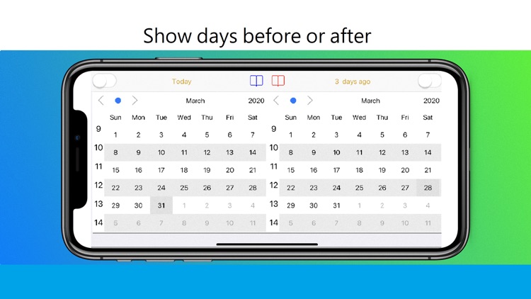 Dual Calendar - Day Counter