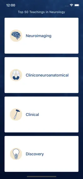 Game screenshot Top 50 Teachings in Neurology apk