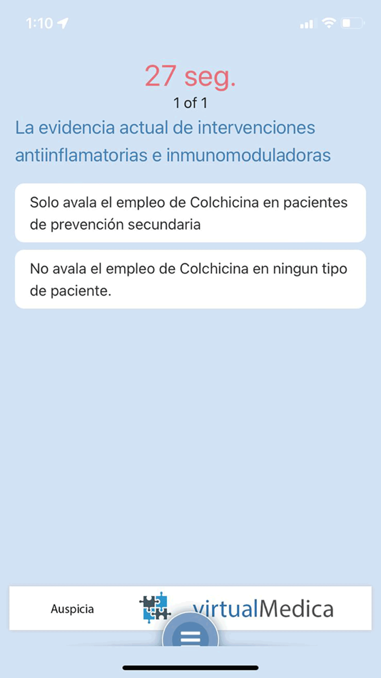 #3. MDQuiz (iOS) By: VIRTUALMEDICA