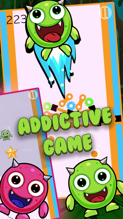 Monster Pet Don't Fall down - Endless Arcade screenshot-3