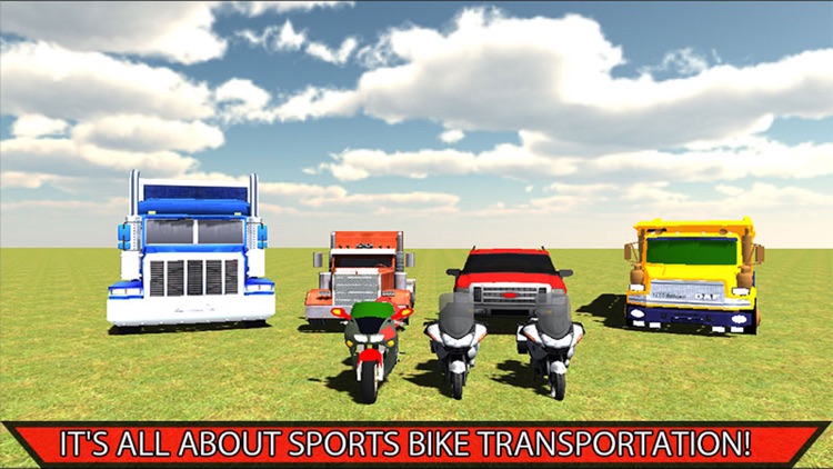 Sports Bike Transporter Truck