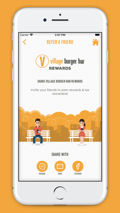 Village Burger Bar Rewards Screenshot