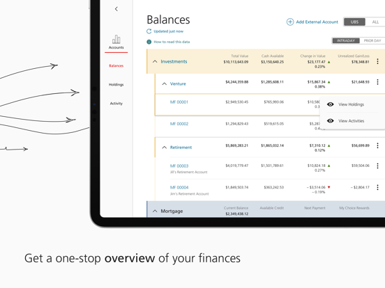 Screenshot #6 pour UBS Financial Services