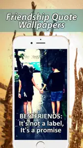 Friendship Quotes Wallpapers screenshot #5 for iPhone