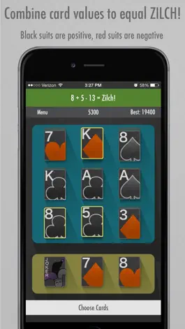 Game screenshot Zilch Solitaire apk