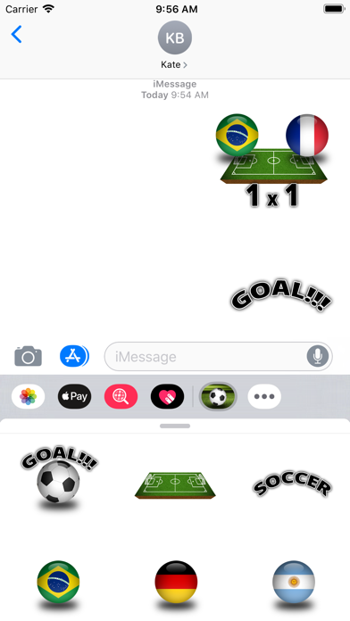Super Soccer Stickers Screenshot