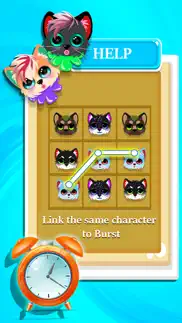 cat connect mania : the tom crush game for kids iphone screenshot 3