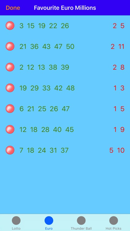 lotto mate - UK Lotto number generator screenshot-4