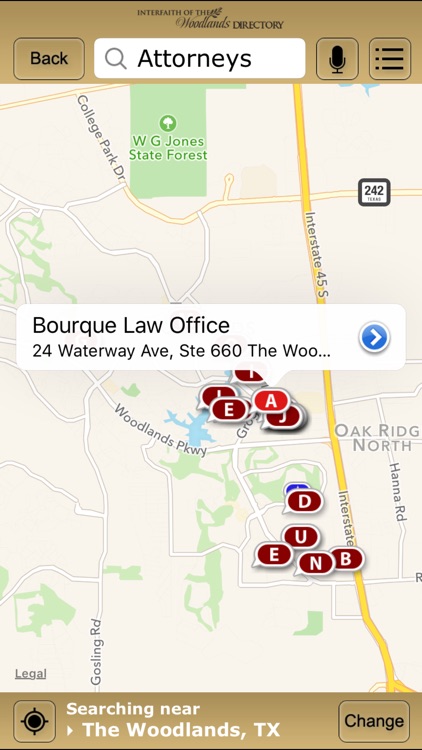 The Woodlands Directory