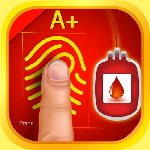 Blood Group Fingerprints Detector Test Prank