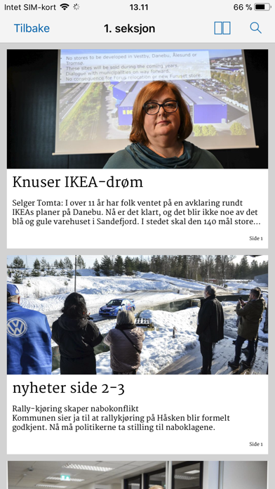 Screenshot #3 pour Sandefjords Blad eAvis