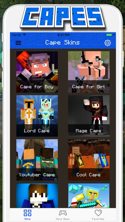 Cape Skins for Minecraft PE - Pocket Edition