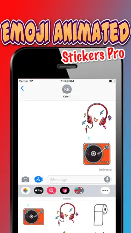 Game screenshot Emoji Animated Stickers Pro apk