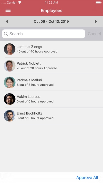 Infor LN Hours Registration screenshot-4