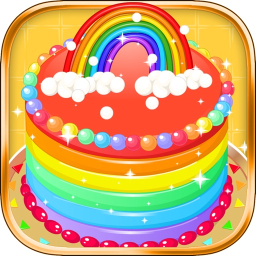 Rainbow Cake Factory - Cooking Game For Kids icon