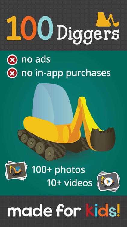 100 Things: Diggers, Excavators, Construction