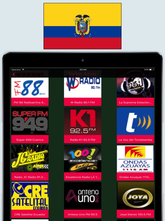 Radios Del Ecuador FM - Emisoras de Radio en Vivo screenshot 3