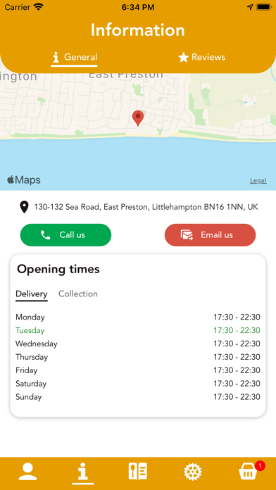 Reema Restaurant Screenshot