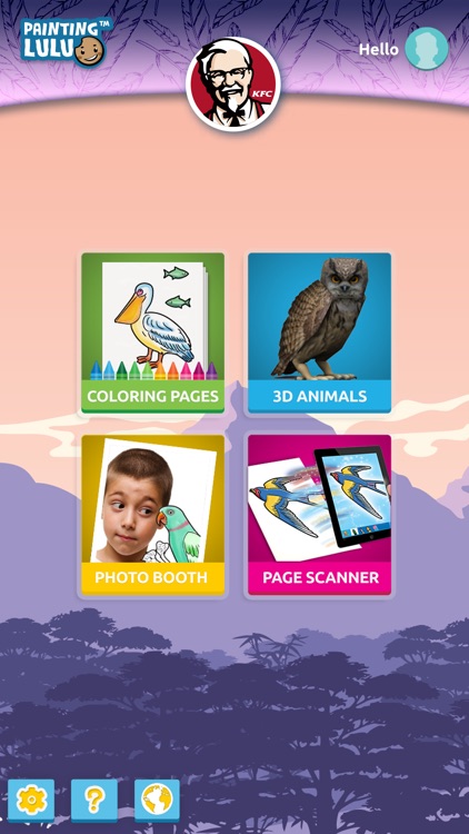 Painting Lulu Birds KFC