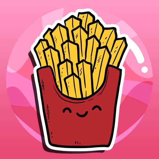 French Fries Bubble Shooting Classic Game Icon