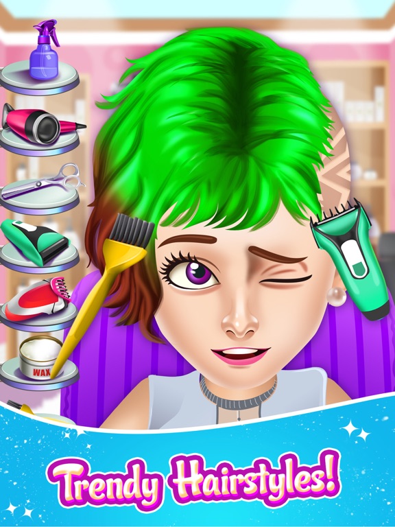 Hair Shave Salon Spa Games iPad screenshot 4 - Games app