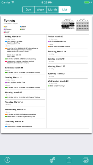 Cal Printer - Print Your Calendar(圖4)-速報App